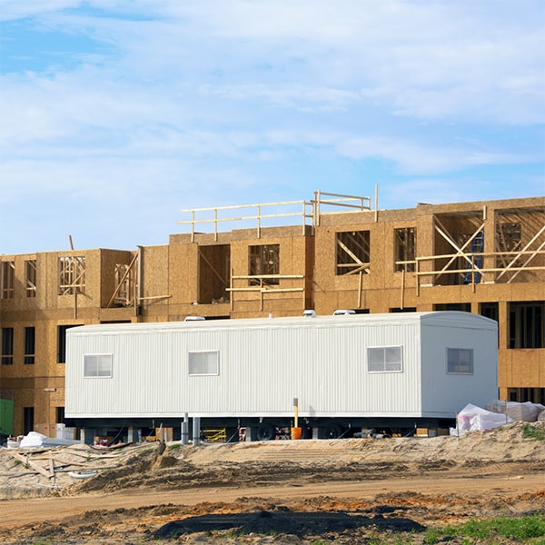 construction site office trailers can be rented for short-term or long-term use, depending on your project's needs